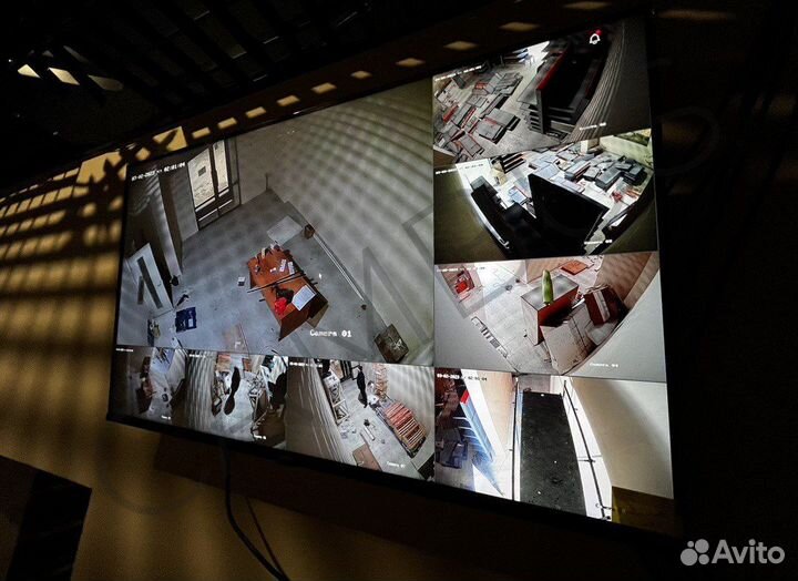 Установка видеонаблюдения домофон скуд монтаж