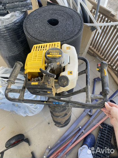 Мотобур champion ag252