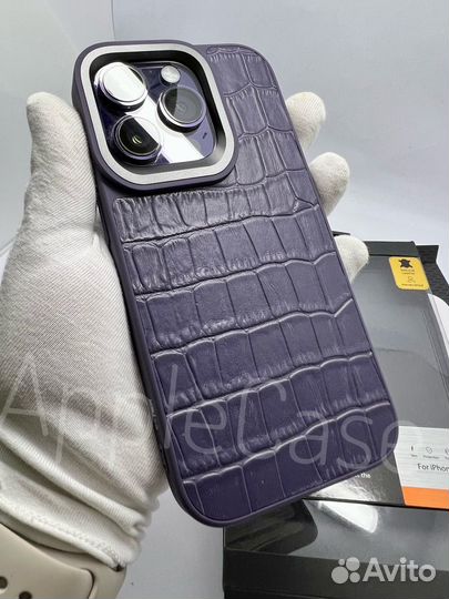 Чехол Kajsa Leather Case на iPhone 14 Pro/Pro Max