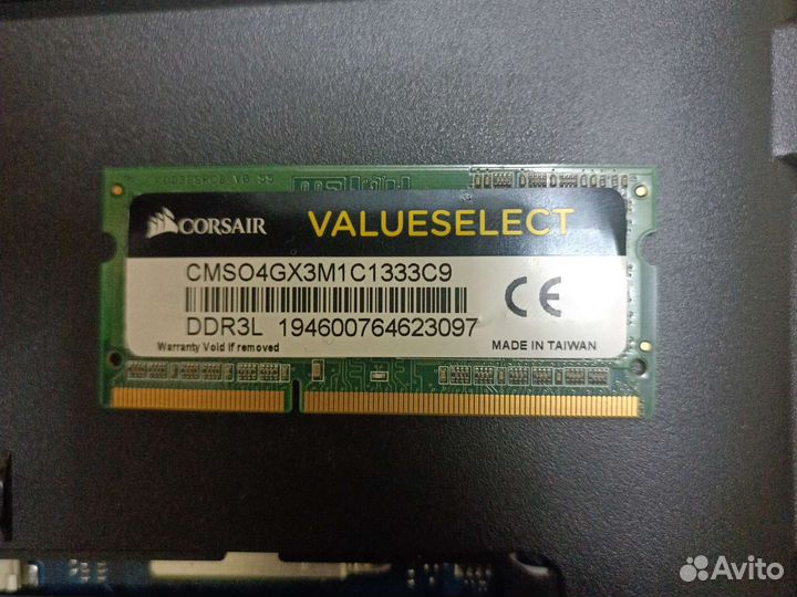 Оперативная память ddr3L 4 gb
