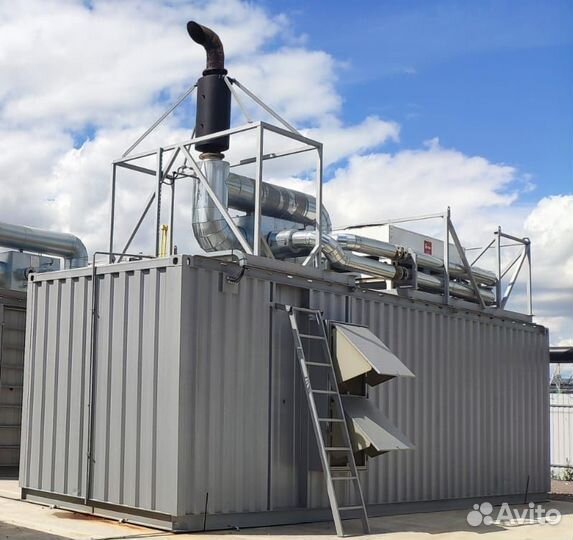 Газопоршневая электростанция 500 кВт MAN