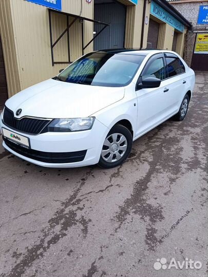 Skoda Rapid 1.6 МТ, 2017, 115 000 км