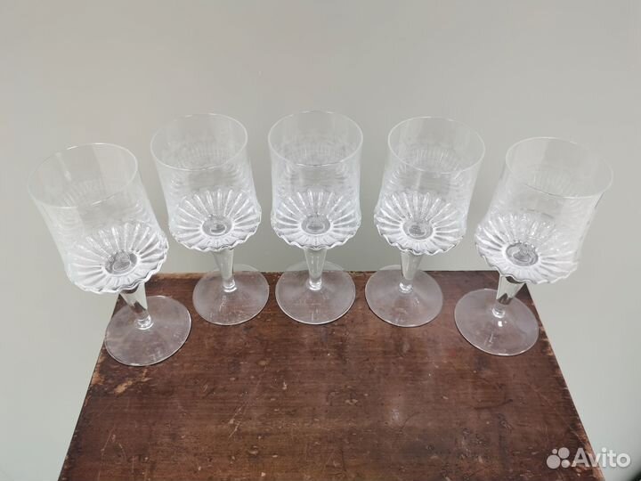 Бокалы для шампанского вино 19 век Россия стекло