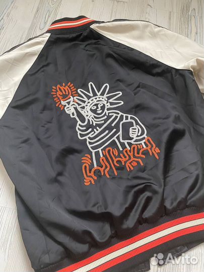 Бомбер Coach & Keith haring (guess, Ralph Lauren)