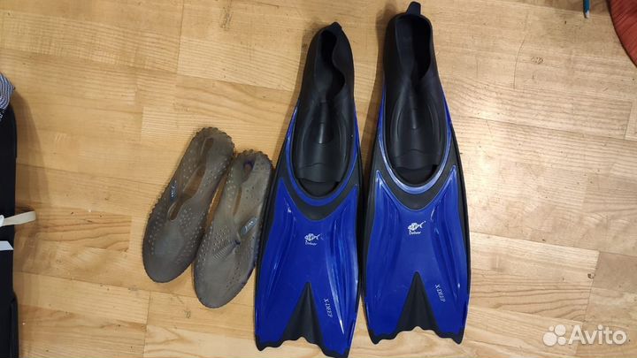 Ласты и тапки размер 43-44
