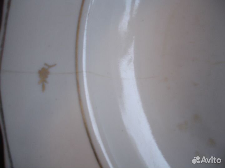 Глубокая тарелка Дулево 1959г