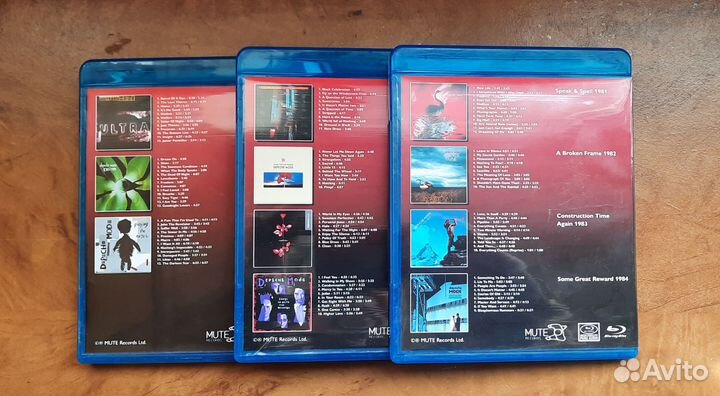 Depeche Mode - антология из 11 альбомов на Blu-Ray