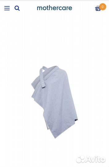 Милкснуд/накидка для кормления с застежкой