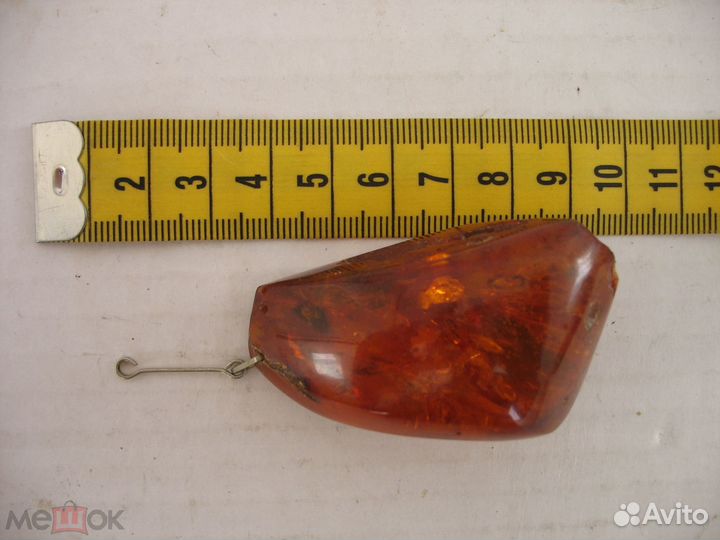 Кулон из Янтаря вес 24.52 грамма