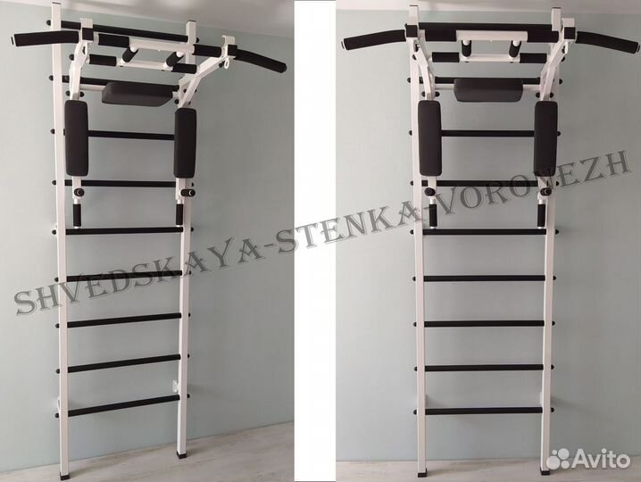 Шведская стенка + Турник 3в1 усиленный Power люкс