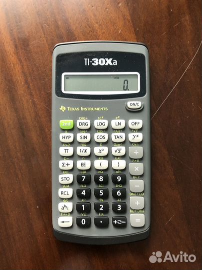 Калькулятор texas instruments TI-30Xa