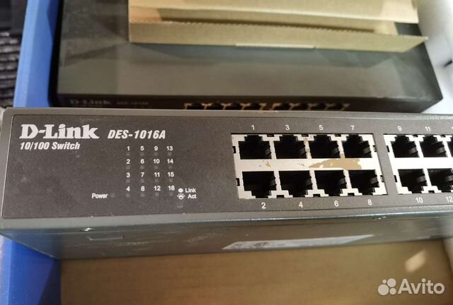 Коммутатор D-link DES-1016A