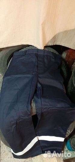 Костюм рабочий сварщика из негорючего материала