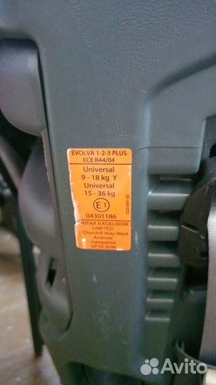 Автокресло britax romer evolva 1 2 3