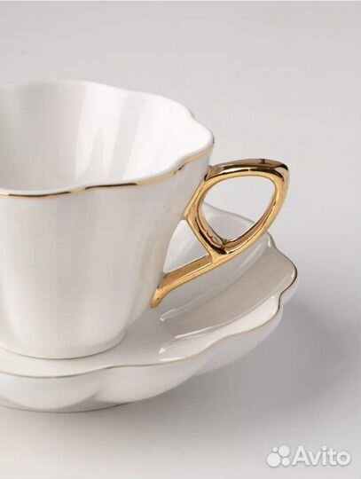 Чайная/кофейная пара в стиле hm home, zara home