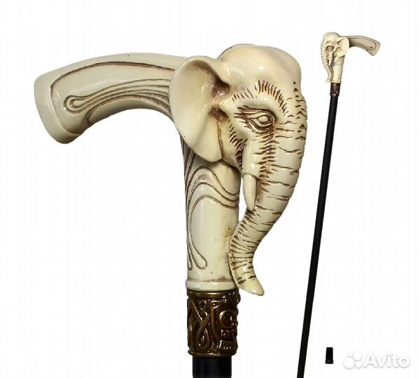 Резная трость для ходьбы ручной работы