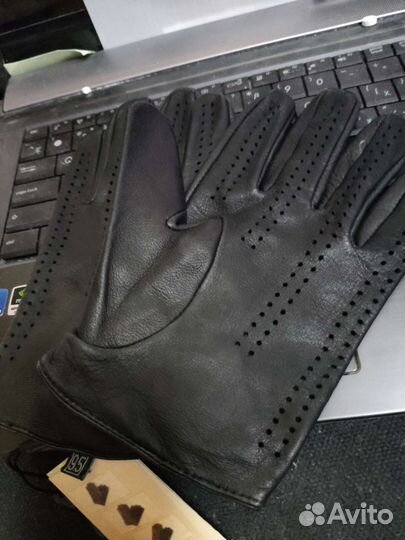 Перчатки для вождения мужские