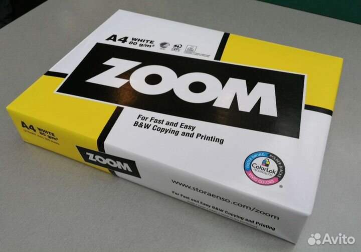 Бумага Zoom А4