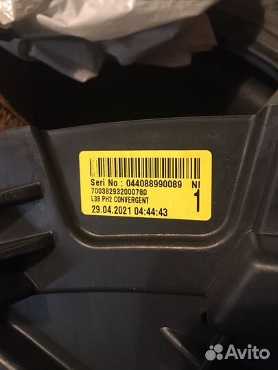 Защита переднего бампера на renault fluence 2013г