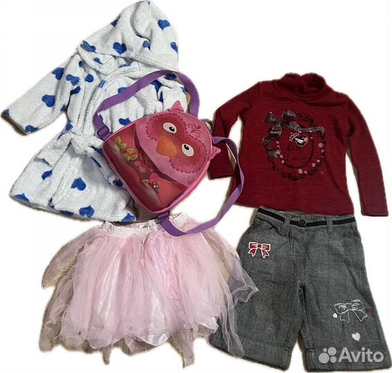 Одежда на девочку пакетом 2/3 года 98см