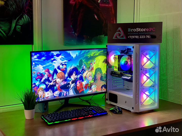 Новый игровой компьютер RTX 32GB