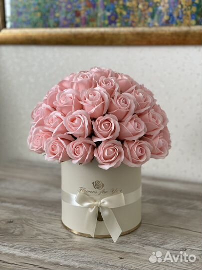 Букет из 49 мыльных роз