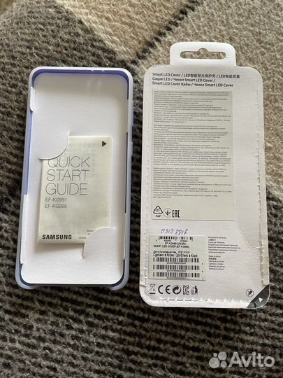 Чехол Smart LED cover samsung S21+