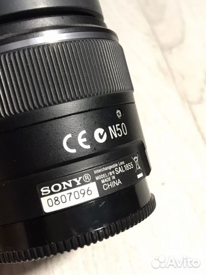 Объектив sony a 18-55