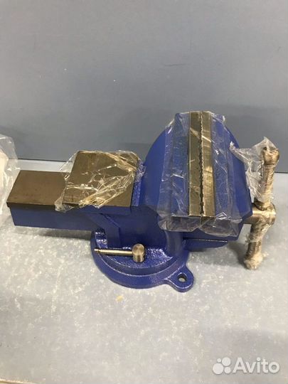 Тиски поворотные с наковальней 100,125,150,200мм