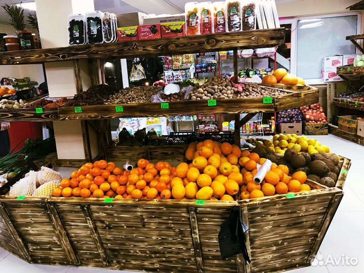 Стеллажи для овощей и фруктов