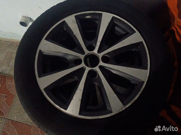 Литые диски r14 на ваз с двумя покрышками
