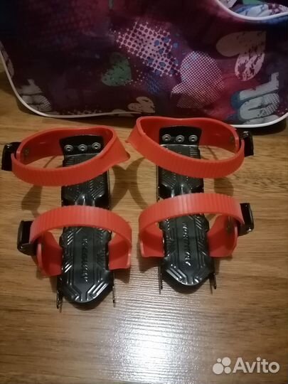 Коньки раздвижные двухполозные