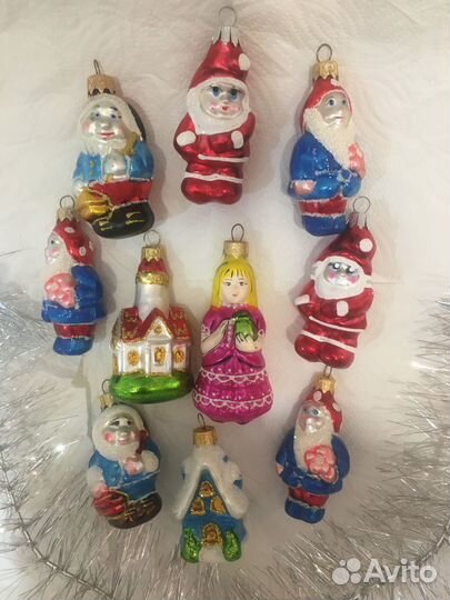 Елочная игрушка сказка Белоснежка гномы Лисичанск