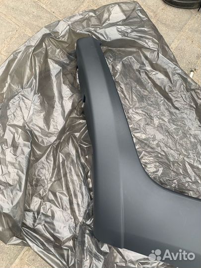 Накладка переднего бампера для Лада ларгус кросс