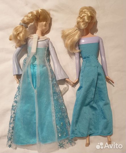 Кукла холодное сердце Эльза 2 шт