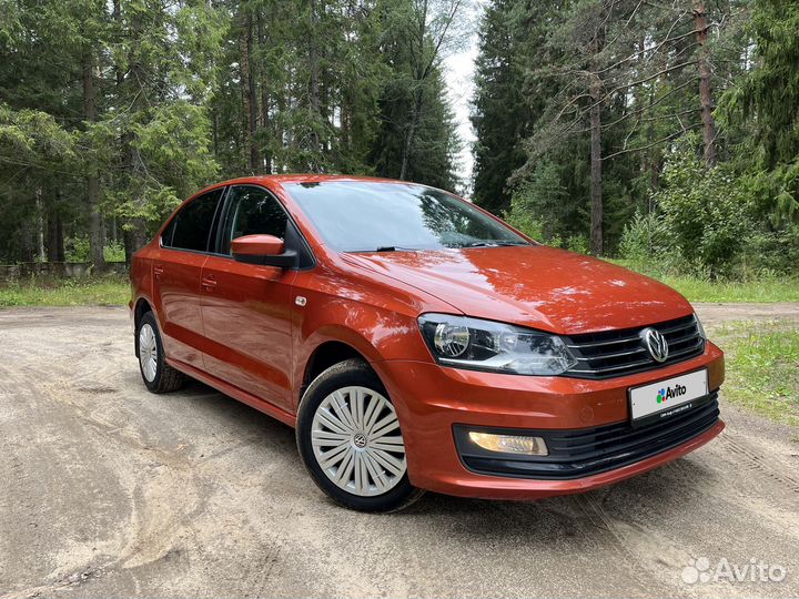 Volkswagen Polo 1.6 AT, 2017, 102 492 км