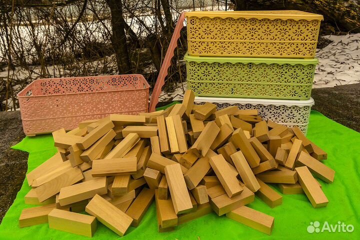 Игрушки деревянные конструктор из березы