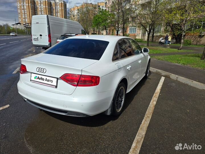 Audi A4 2.0 CVT, 2009, 65 500 км