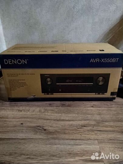 Av ресивер Denon avr-550bt