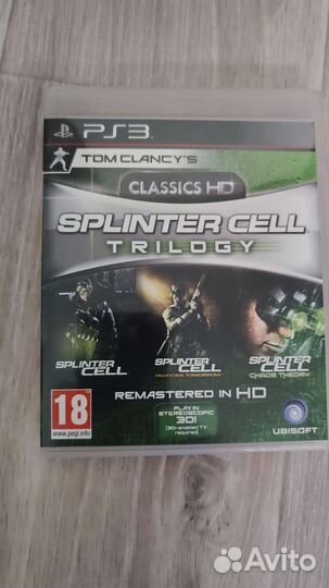 Splinter cell trilogy ps3