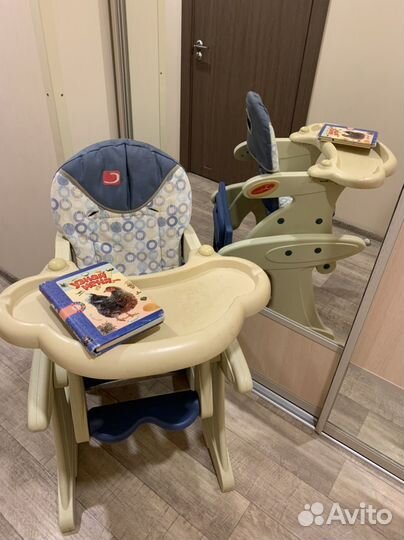 Стульчик трансформер для кормления Jetem