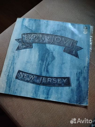 Пластинка Bon jovi. New jersey