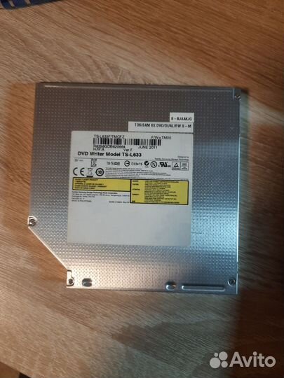 Привод для ноутбука DVD Writer Model TS-L633