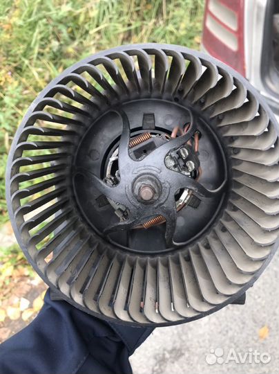 Вентилятор отопителя октавия тур а4