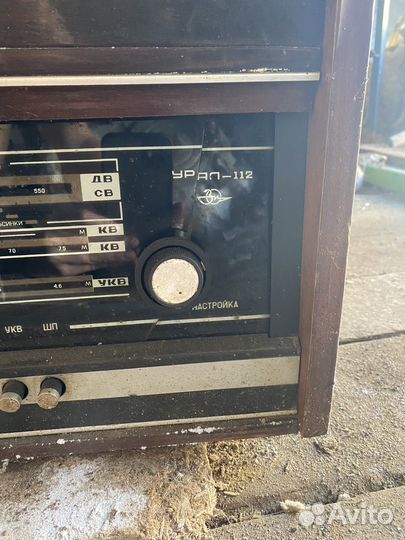 Виниловый проигрыватель Урал-112