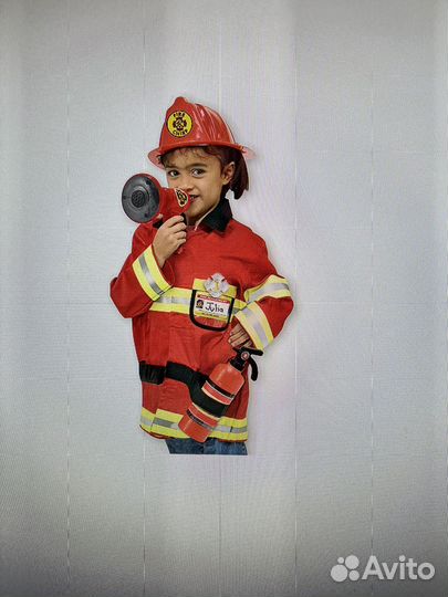 Маскарадный костюм Пожарный, Пилот 3-6 лет