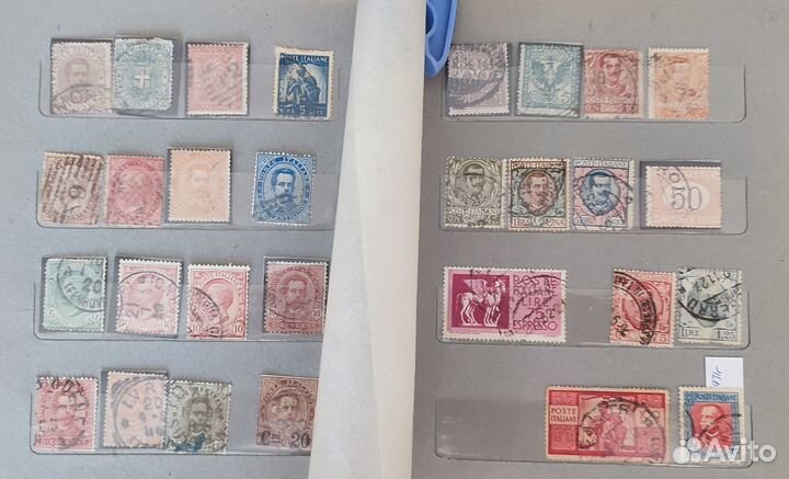 Почтовые Марки, марки Италии, Фиуме, Сан-Марино