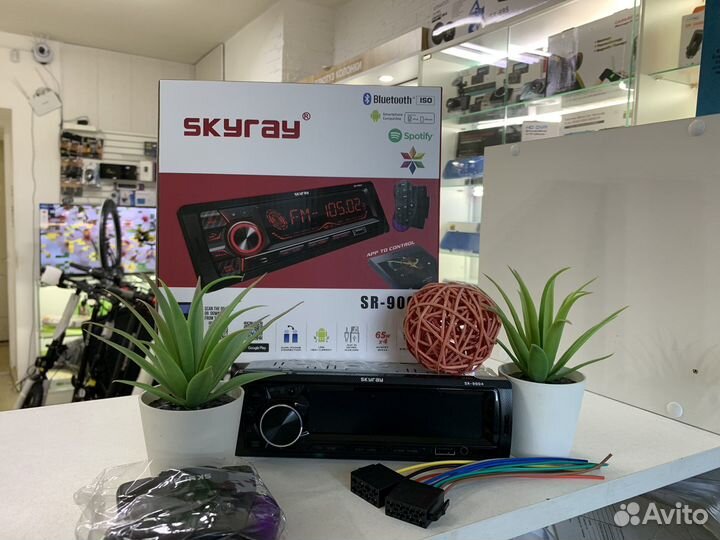Автомагнитола 1 din skyray (новая, гарантия)