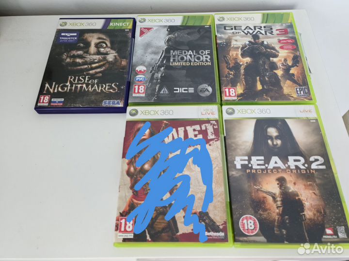 Продаются диски на xbox 360