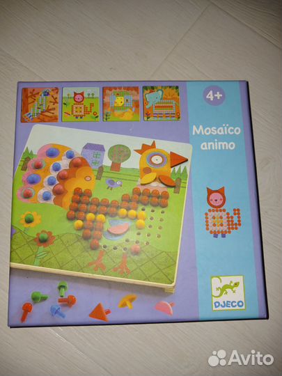 Мозаика djeco животные